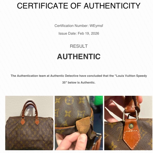 Louis Vuitton Speedy 35 Vintage 1970-1980 - Picture 15 of 15